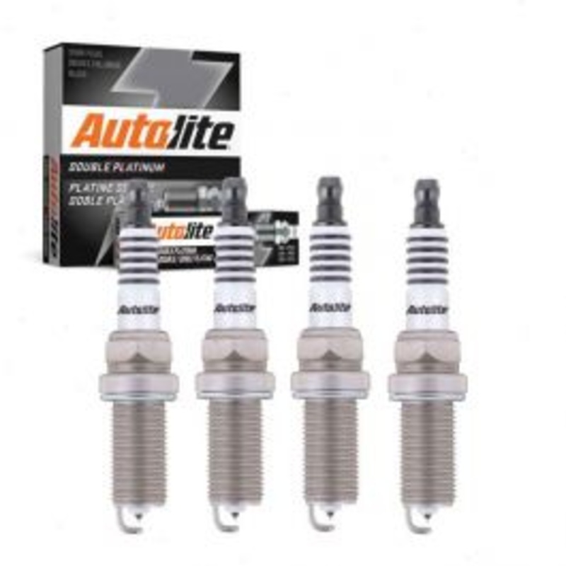 4 pc Autolite Double Platinum Spark Plug for 2005-2006 Nissan X-Trail