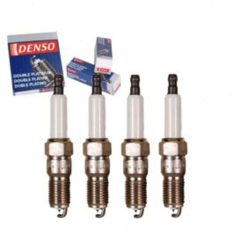 4 pc DENSO Double Platinum Spark Plugs for 1979-1984 Ford Mustang 2.3L L4