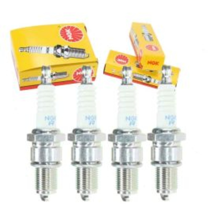 4 pc NGK Standard Spark Plugs for 1972-1980 Subaru GL 1.3L 1.4L 1.6L H4
