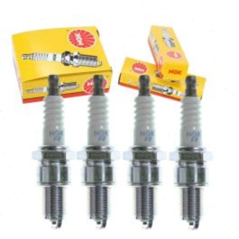 4 pc NGK Standard Spark Plugs for 1981-1985 Plymouth Reliant 2.6L L4