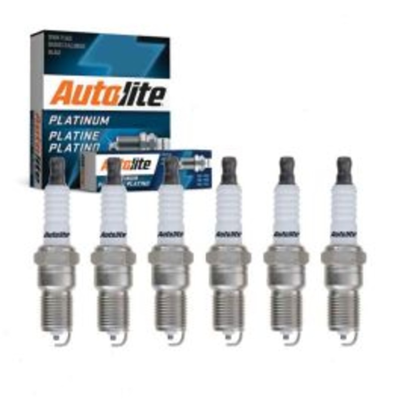 6 pc Autolite Platinum Spark Plug for 1996-2004 Chevrolet S10 4.3L V6
