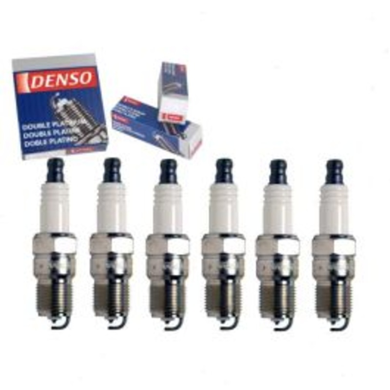 6 pc DENSO Double Platinum Spark Plugs for 2000-2005 Lincoln LS 3.0L V6