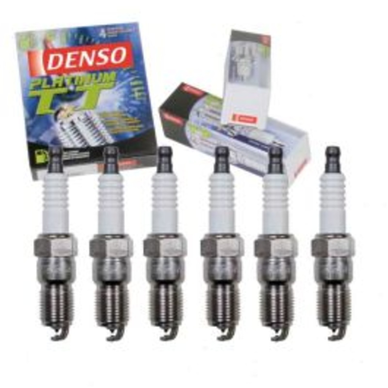6 pc DENSO Platinum TT Spark Plugs for 1998-2002 Ford E-250 Econoline