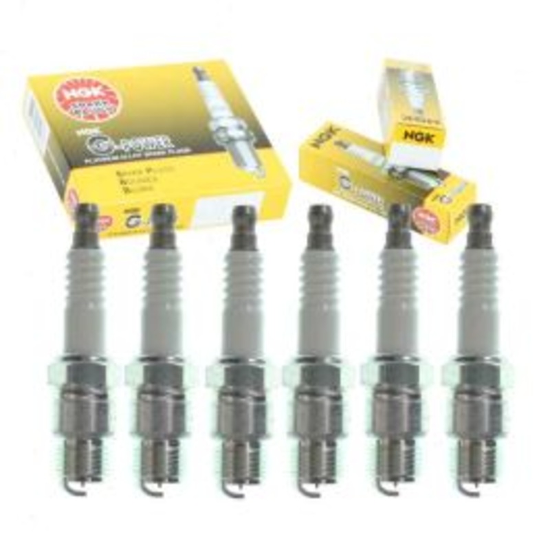 6 pc NGK G-Power Spark Plugs for 1976-1978 Chevrolet G10 4.1L L6