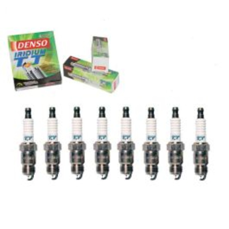 8 pc DENSO Iridium TT Spark Plugs for 1970-1974 Chevrolet C10 Pickup 5.0L 5.7L 6.6L 7.4L V8