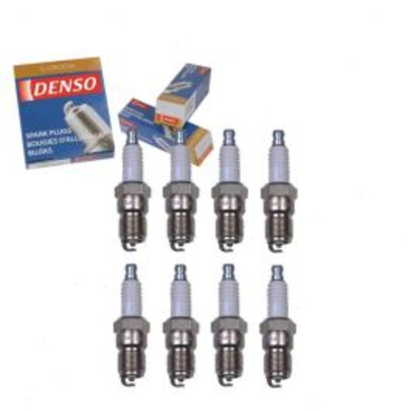 8 pc DENSO Standard U-Groove Spark Plugs for 1999-2016 Ford E-350 Super Duty 5.4L V8