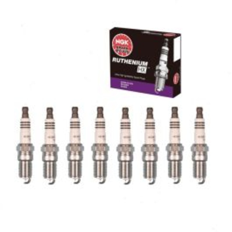8 pc NGK Ruthenium HX Spark Plugs for 1997-2020 GMC Savana 3500 4.8L 5.7L 6.0L 7.4L 8.1L V8