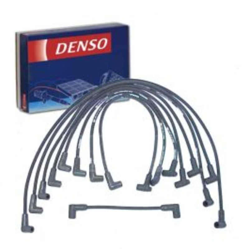 DENSO Spark Plug Wire Set for 1978-1986 Chevrolet C20 Suburban 5.0L 5.7L 6.6L V8