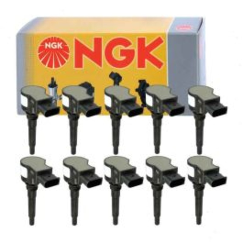 10 pc NGK 48876 U5262 Ignition Coils