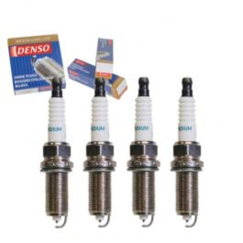 4 pc DENSO Iridium Long Life Spark Plugs for 2004-2011 Mitsubishi Galant 2.4L L4