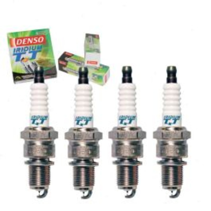 4 pc DENSO Iridium TT Spark Plugs for 1972-1974 Chevrolet Luv Pickup 1.8L L4