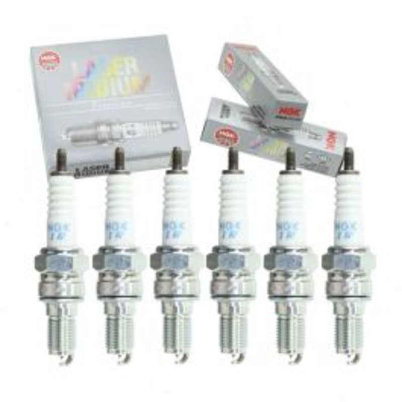 6 pc NGK Laser Iridium 3653 IMR8C-9H Spark Plugs