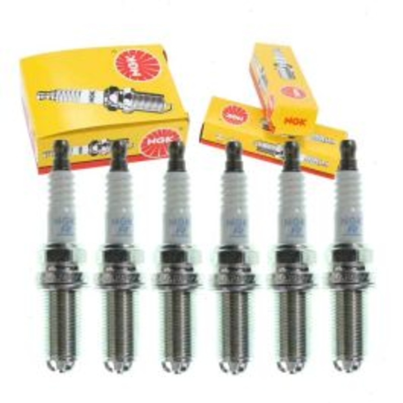 6 pc NGK Standard 6490 LFR6D Spark Plugs