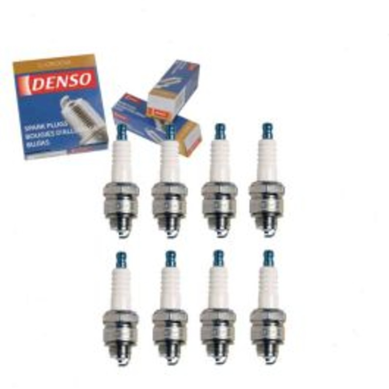 8 pc DENSO Standard U-Groove Spark Plugs for 1970 Chevrolet K10 Suburban 5.0L V8