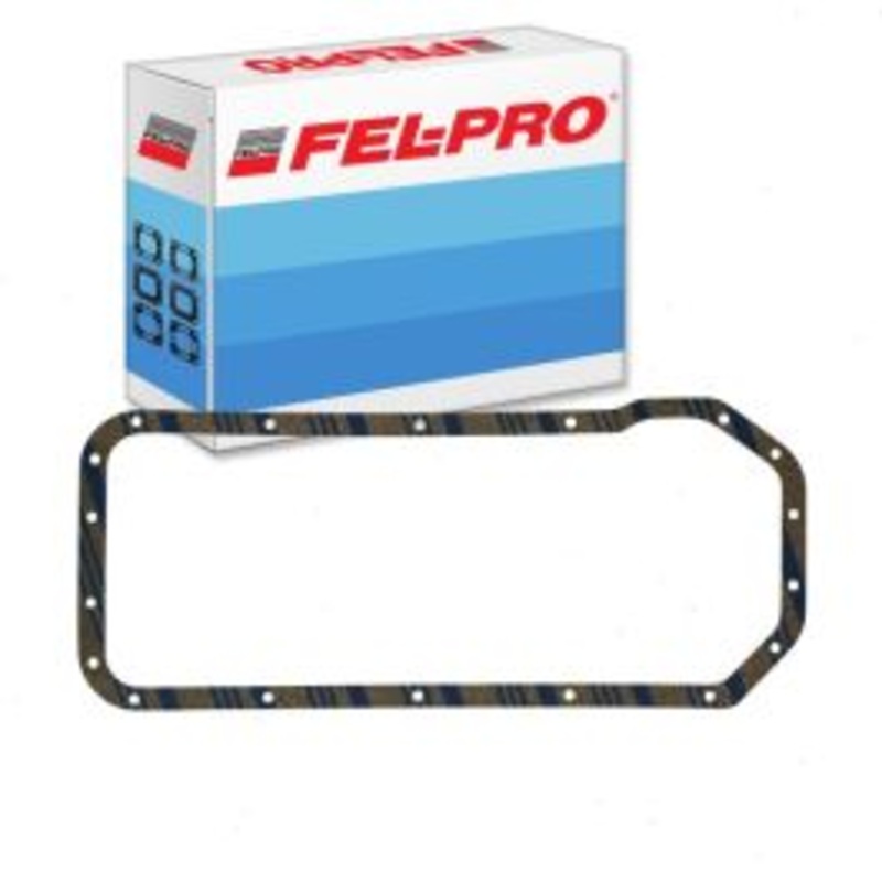 Fel-Pro Engine Oil Pan Gasket Set for 1974 International MHC1310 5.0L V8