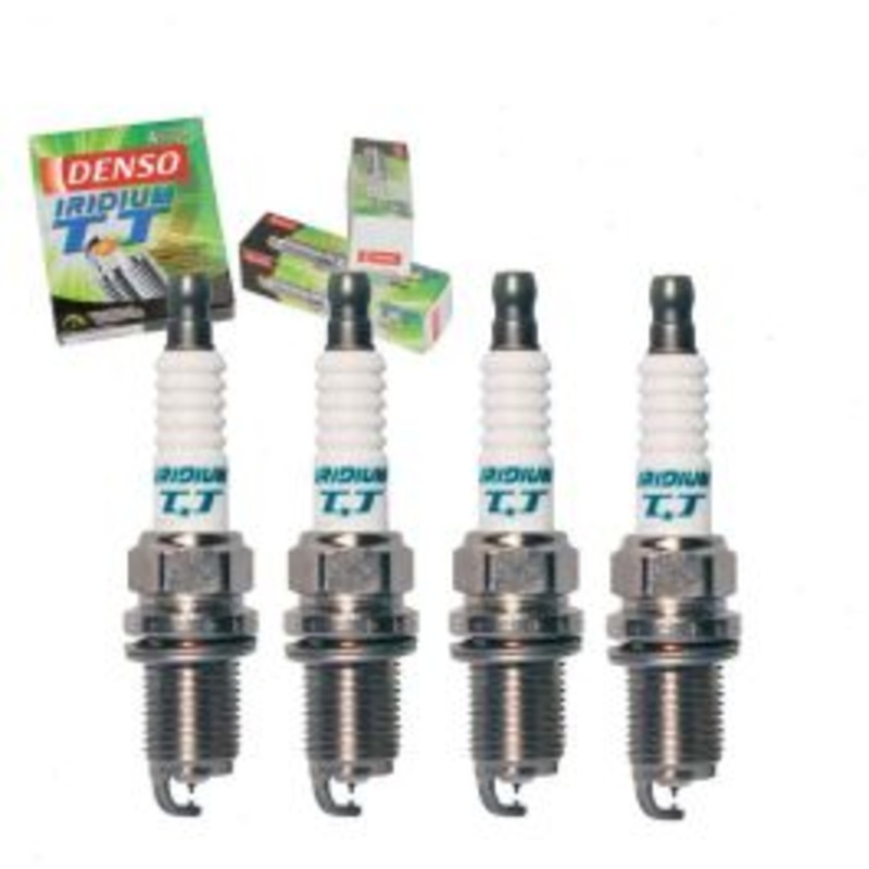 4 pc DENSO Iridium TT Spark Plugs for 1992-1996 Eagle Summit 1.8L L4