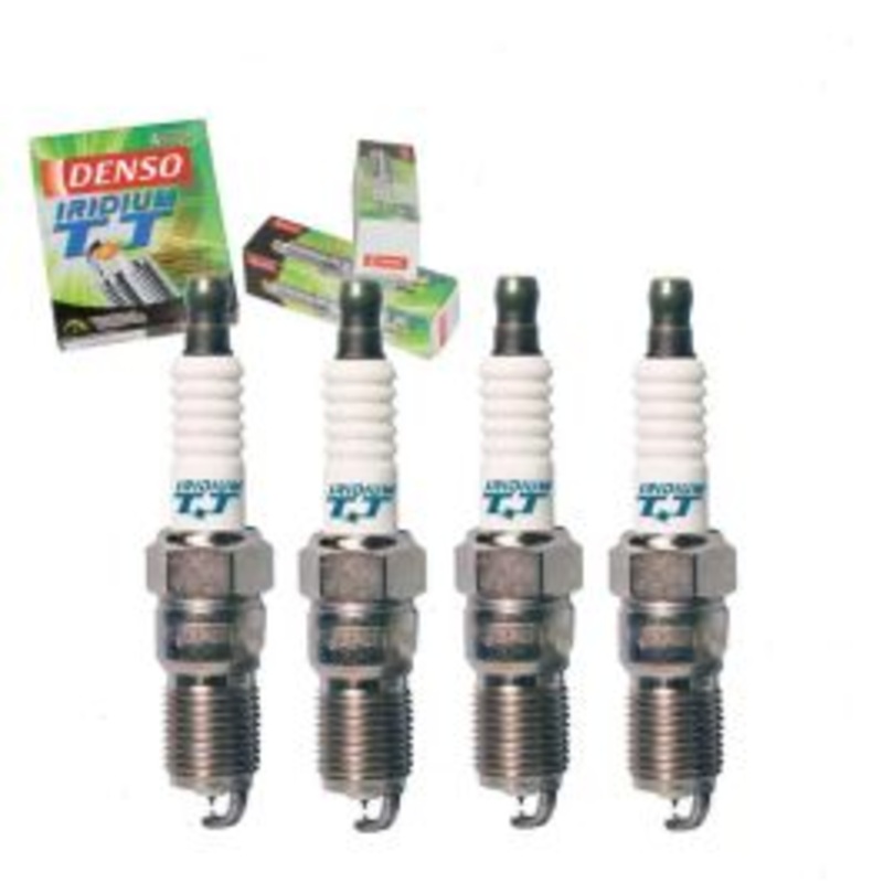 4 pc DENSO Iridium TT Spark Plugs for 2005-2008 Mazda Tribute 2.3L L4