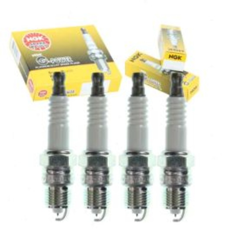 4 pc NGK G-Power Spark Plugs for 1971-1977 Chevrolet Vega 2.3L L4