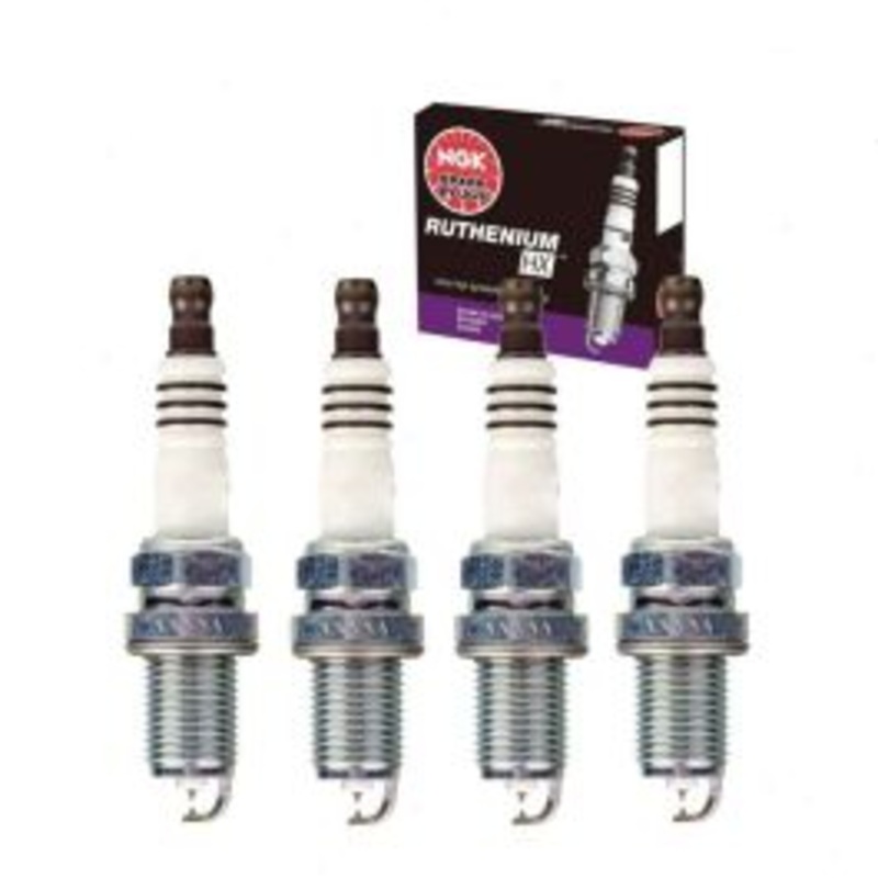 4 pc NGK Ruthenium HX Spark Plugs for 2011-2016 Honda CR-Z 1.5L L4