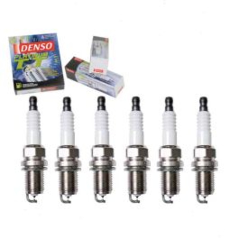 6 pc DENSO Platinum TT Spark Plugs for 2001 Hyundai XG300 3.0L V6