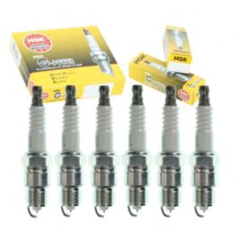 6 pc NGK G-Power Spark Plugs for 1981 Pontiac Laurentian 3.8L V6