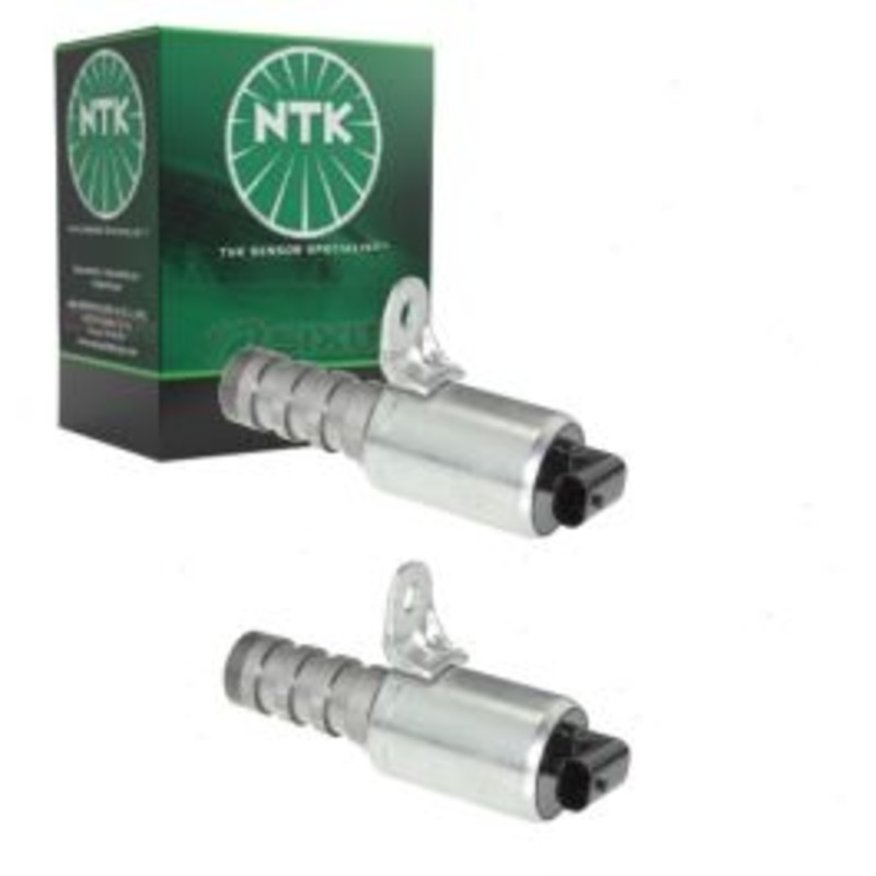 2 pc NTK Variable Timing Solenoid VVTs for 2015-2022 Ford Mustang 2.3L L4