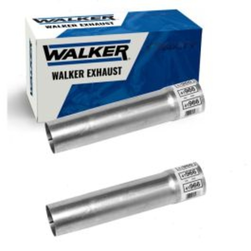2 pc Walker Exhaust Pipe Connectors for 1988-1990 GMC P3500 6.2L V8