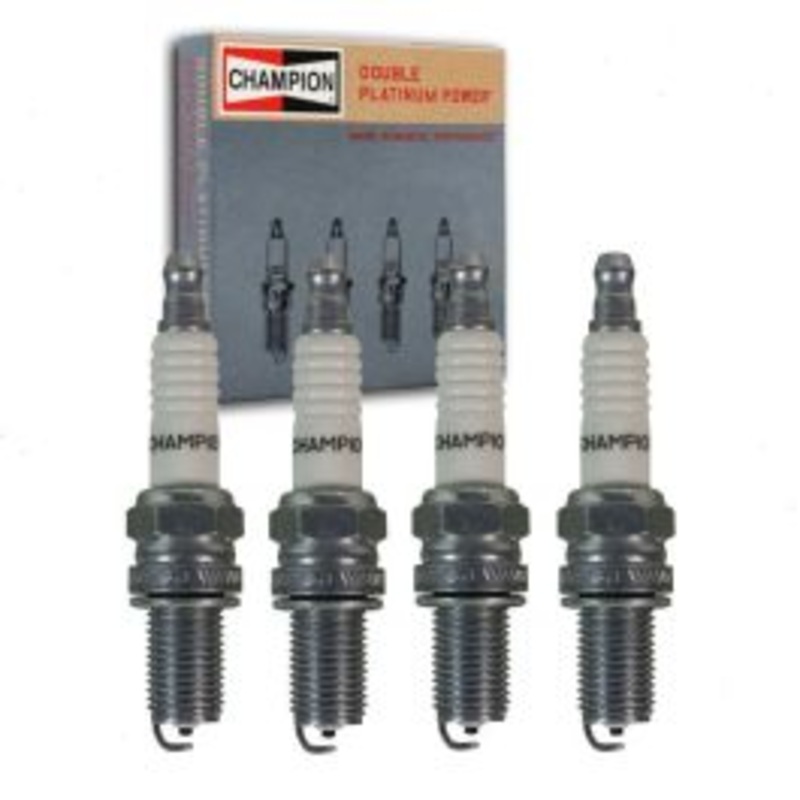 4 pc Champion Double Platinum 7972 RA8PHP Spark Plugs
