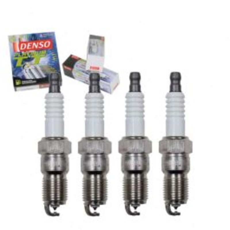 4 pc DENSO Platinum TT Spark Plugs for 1999-2001 Oldsmobile Alero 2.4L L4