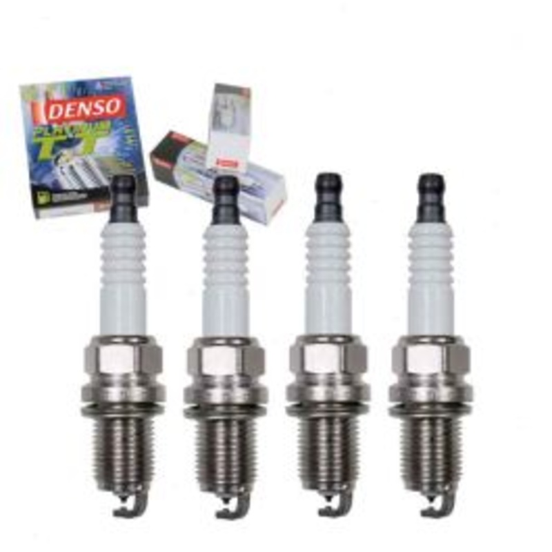 4 pc DENSO Platinum TT Spark Plugs for 2003 Mazda Tribute 2.0L L4