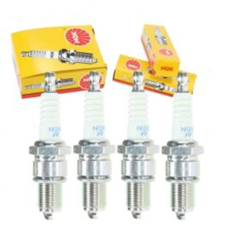 4 pc NGK Standard Spark Plugs for 1976 Porsche 912 2.0L H4