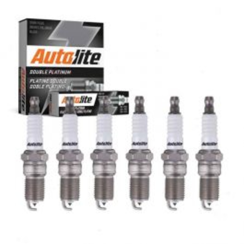 6 pc Autolite Double Platinum Spark Plug for 1986-1988 Buick LeSabre 3.0L
