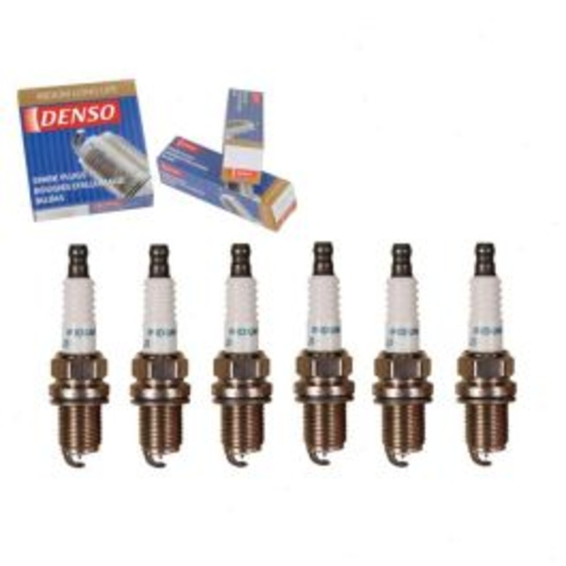 6 pc DENSO Iridium Long Life Spark Plugs for 1995-1996 Mitsubishi Montero 3.0L V6
