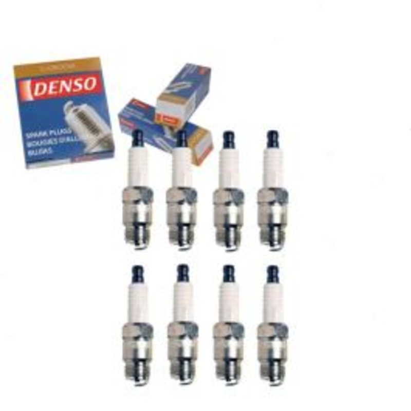 8 pc DENSO Standard U-Groove Spark Plugs for 1975-1976 Chevrolet P20 5.7L 7.4L V8