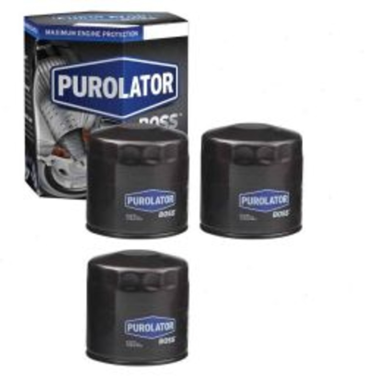 3 pc Purolator BOSS PBL14670 Engine Oil Filters