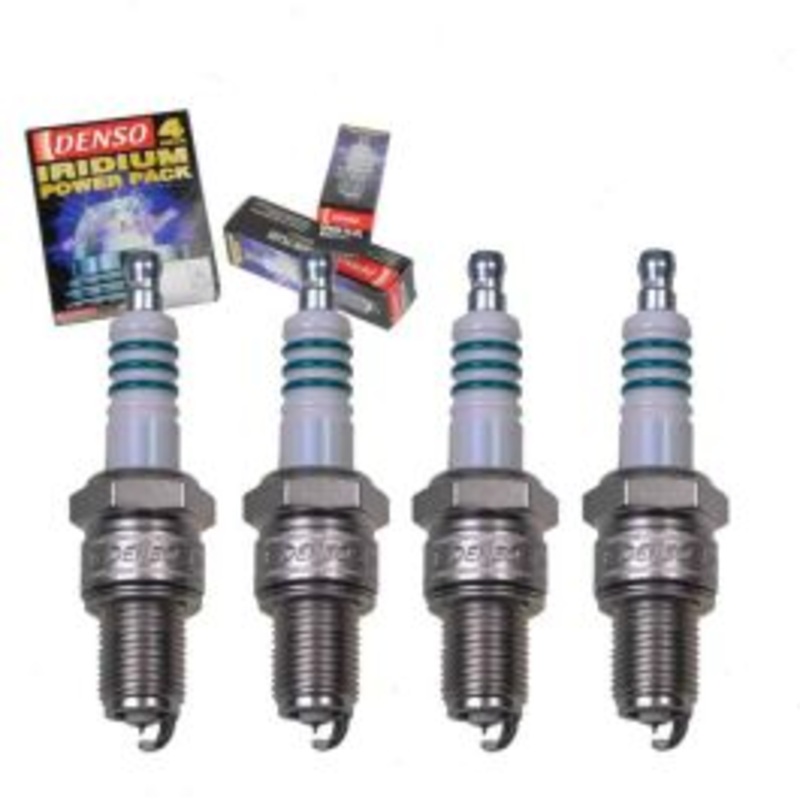 4 pc DENSO Iridium Power Spark Plugs for 1986 Renault R5 2.2L L4