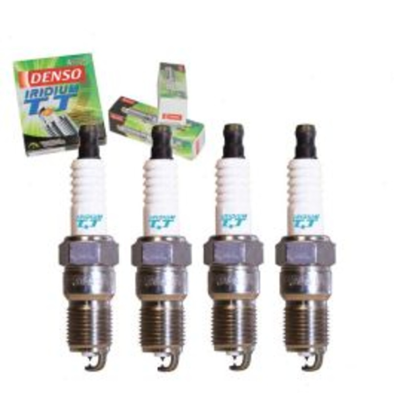 4 pc DENSO Iridium TT Spark Plugs for 2001-2007 Dodge Caravan 2.4L L4