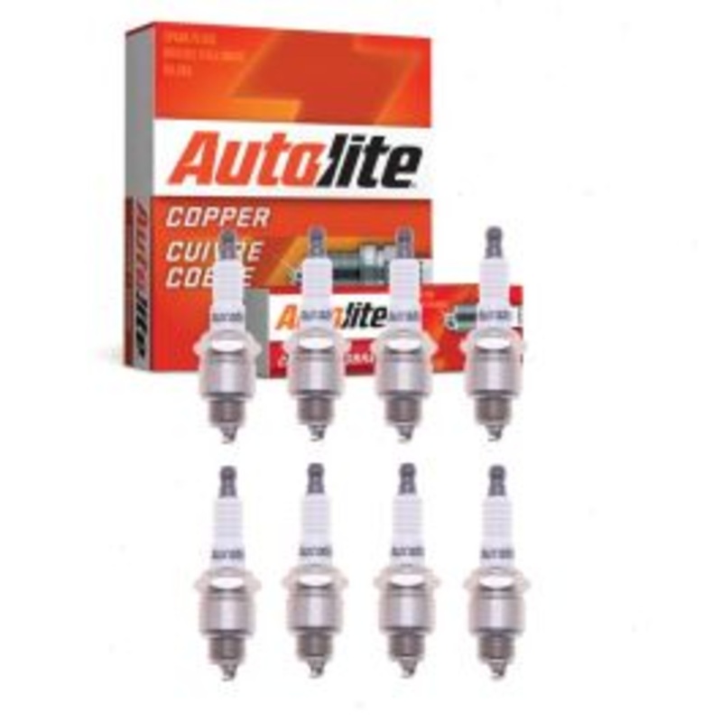 8 pc Autolite Copper Core Spark Plugs for 1962 Studebaker 7E7 4.2L 4.7L V8