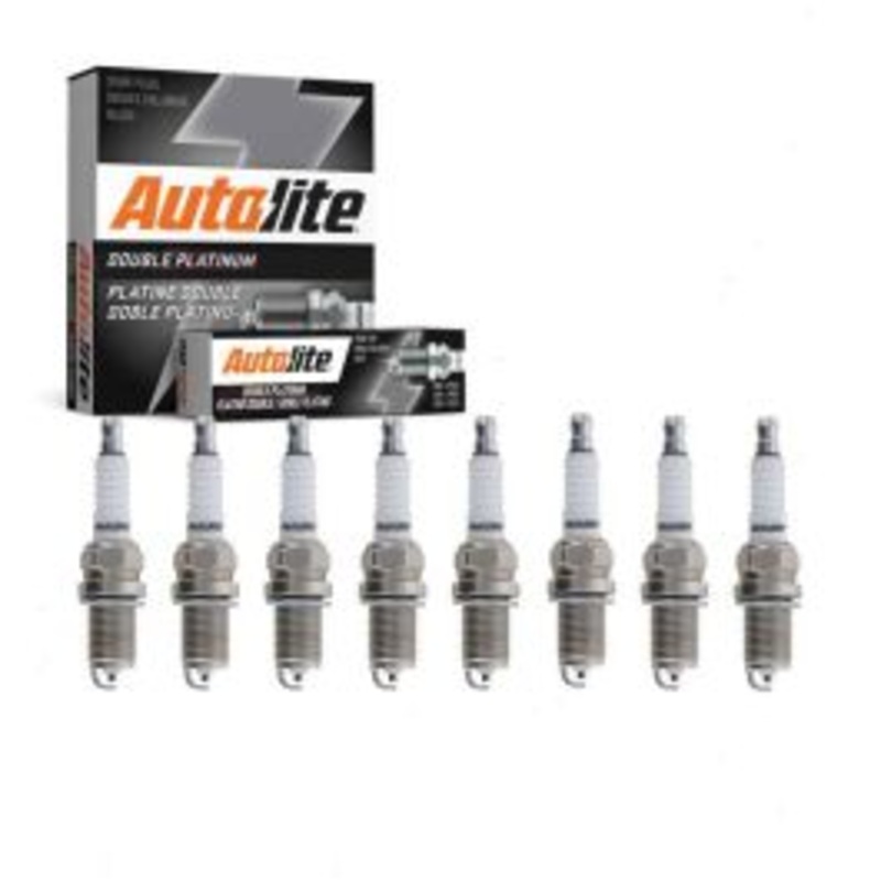 8 pc Autolite Double Platinum Spark Plug for 2002-2005 BMW 745Li