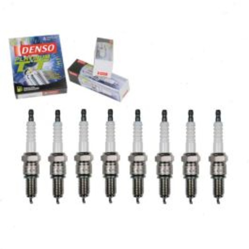 8 pc DENSO Platinum TT Spark Plugs for 1968-1969 Chevrolet K20 Pickup 6.5L V8
