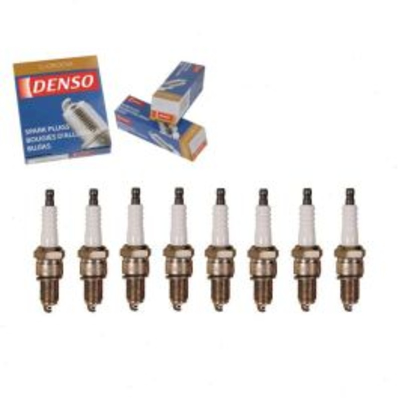 8 pc DENSO Standard U-Groove Spark Plugs for 1974 Dodge M300 5.2L V8