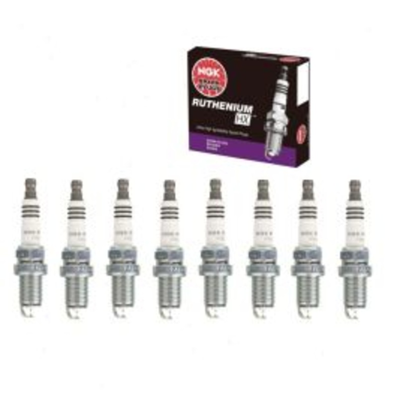 8 pc NGK Ruthenium HX Spark Plugs for 1997-2001 Infiniti Q45 4.1L V8