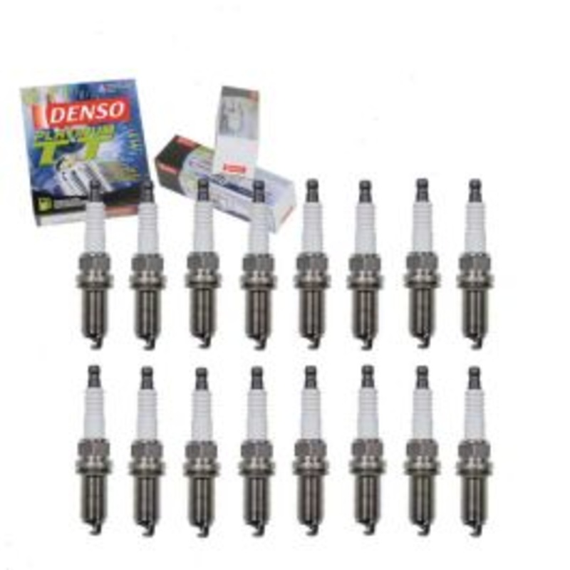 16 pc DENSO Platinum TT Spark Plugs for 2009-2010 Dodge Ram 2500 5.7L V8