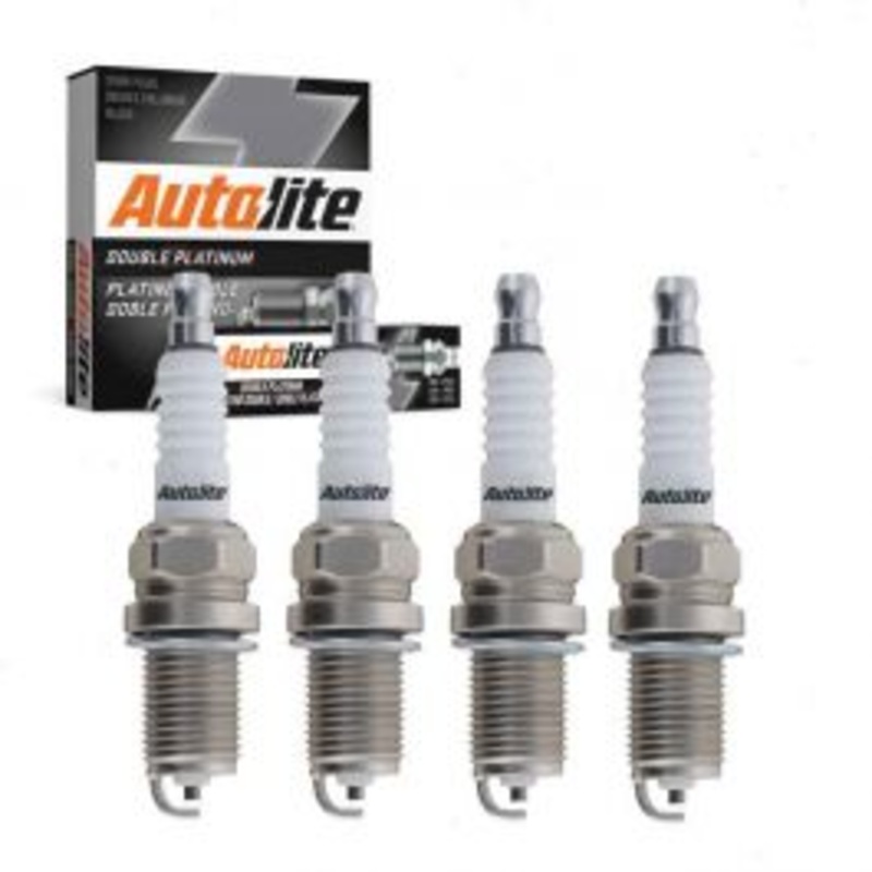 4 pc Autolite Double Platinum Spark Plug for 2009-2019 Dodge Journey 2.4L L4