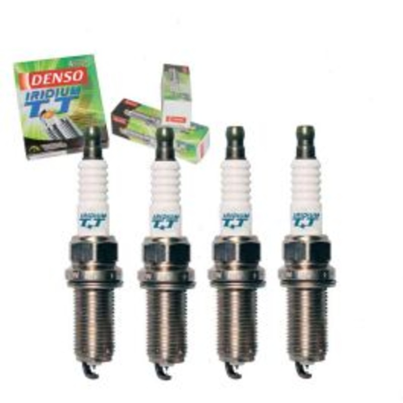 4 pc DENSO Iridium TT Spark Plugs for 2004-2006 Mitsubishi Lancer 2.4L L4