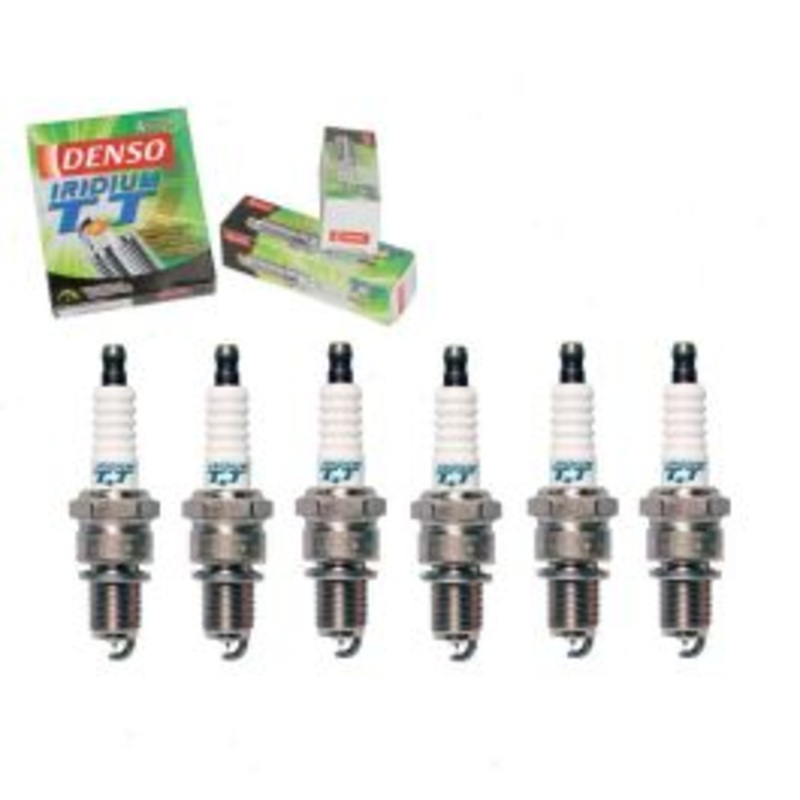 6 pc DENSO Iridium TT Spark Plugs for 1968-1973 Triumph GT6 2.0L L6