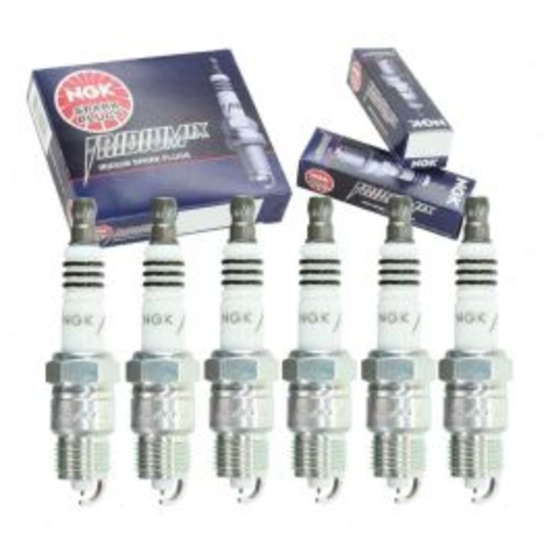 6 pc NGK Iridium IX Spark Plugs for 1971 GMC K25 K2500 Pickup 4.1L L6