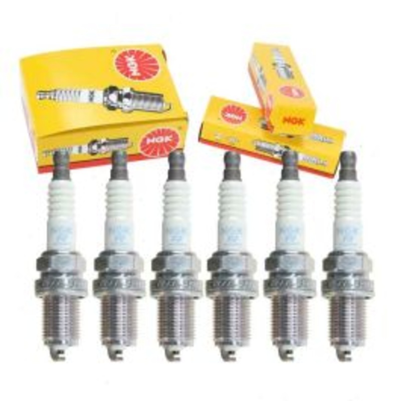 6 pc NGK Standard Spark Plugs for 1990-1993 Mercedes-Benz 300CE 3.0L 3.2L L6