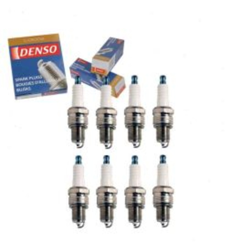 8 pc DENSO Standard U-Groove Spark Plugs for 1969 Chevrolet K10 Suburban 6.5L V8