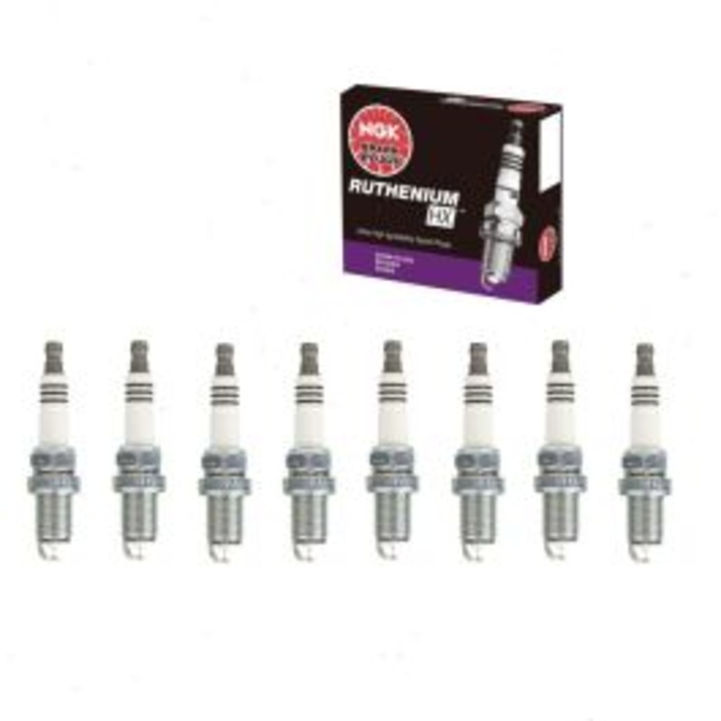 8 pc NGK Ruthenium HX Spark Plugs for 2002-2005 Ford Thunderbird 3.9L V8
